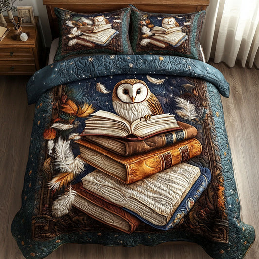 Ethereal Gaze 3-Piece Quilted Bedding Set NCU0DK4772