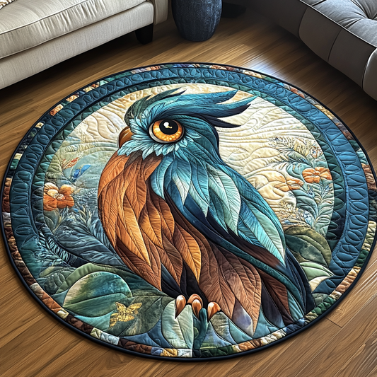 Ethereal Gaze Quilted Round Mat NCU0DK4957