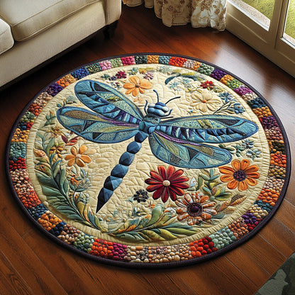 Ethereal Guardian Quilted Round Mat NCU0PT5005