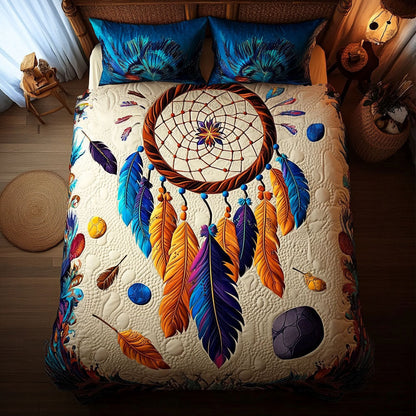 Ethereal Harmony 3-Piece Quilted Bedding Set NCU0PT2934