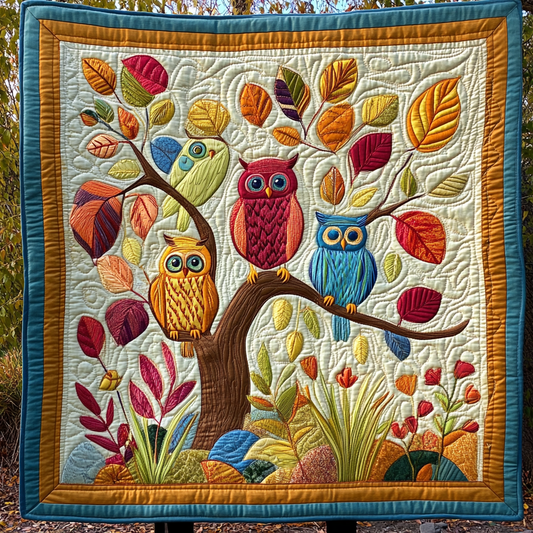 Ethereal Hoot Quilted Blanket NCU0DK4582