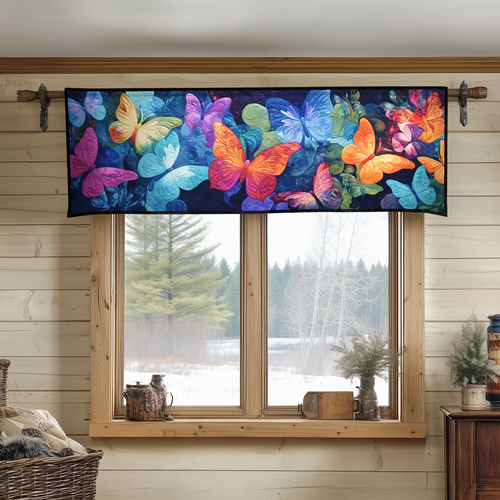 Ethereal Wings Quilted Valance NCU0DK5036