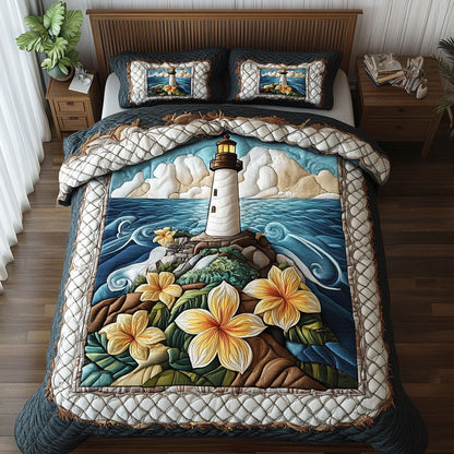 Evening Watch 3-Piece Quilted Bedding Set NCU0NT7240
