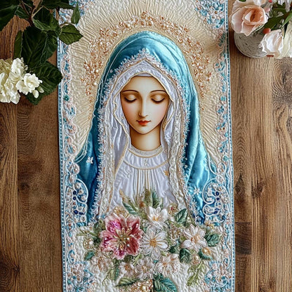 Ever Virgin Quilted Table Runner NCU0NT7793