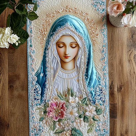 Ever Virgin Quilted Table Runner NCU0NT7793