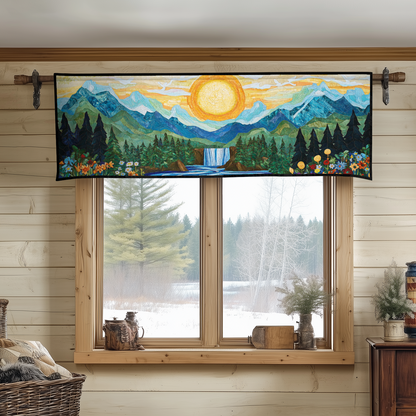 Everflowing Beauty Quilted Valance NCU0DK5409