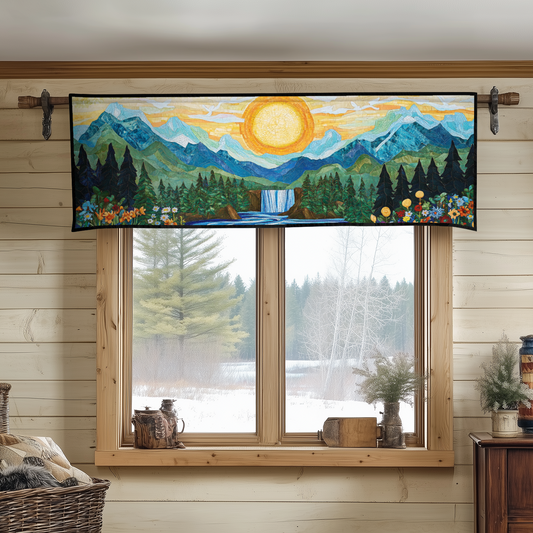 Everflowing Beauty Quilted Valance NCU0DK5409