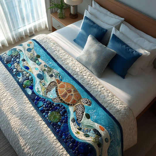 Everglade Explorer Quilted Bed Runner NCU0PT8011