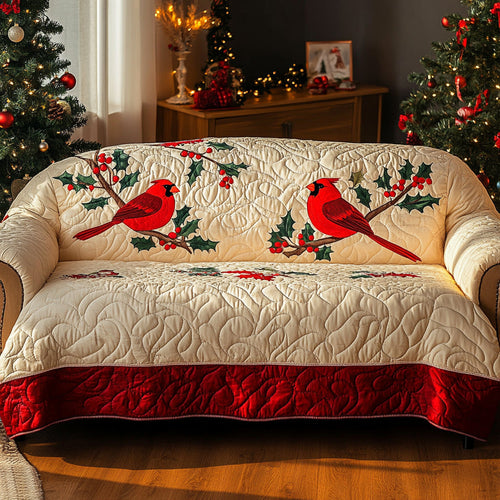 Evergreen Companions Quilted Sofa Cover NCU0DV8518