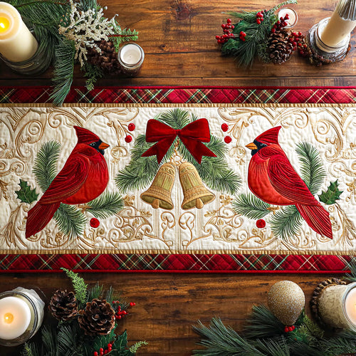 Evergreen Echo Quilted Table Runner NCU0TV262