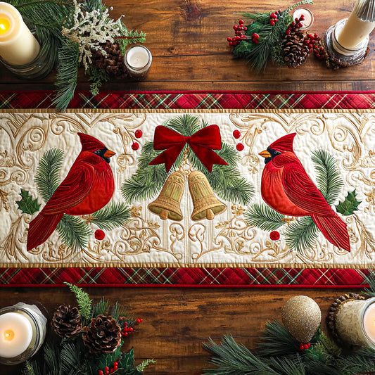 Evergreen Echo Quilted Table Runner NCU0TV262
