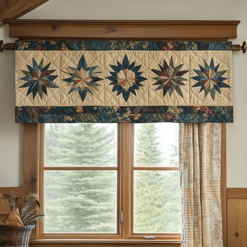 Evergreen Elegance Quilted Valance NCU0DK3771