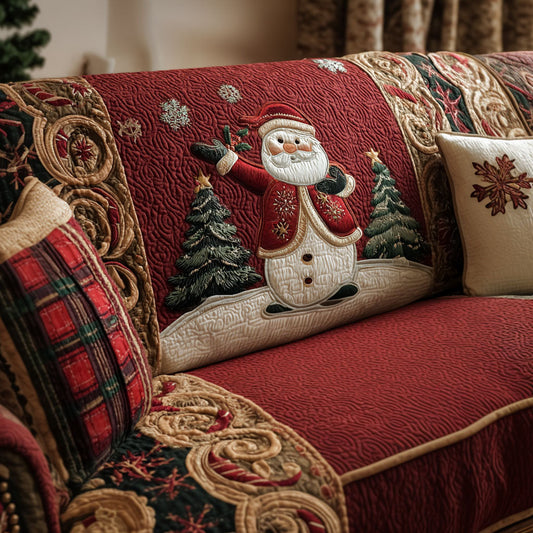 Evergreen Haven Quilted Sofa Cover NCU0PT9801
