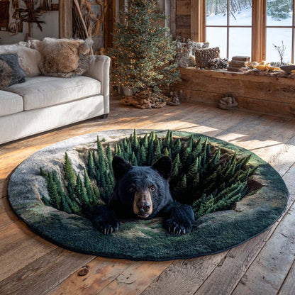 Evergreen Hollow Round Carpet NCU0XD1375