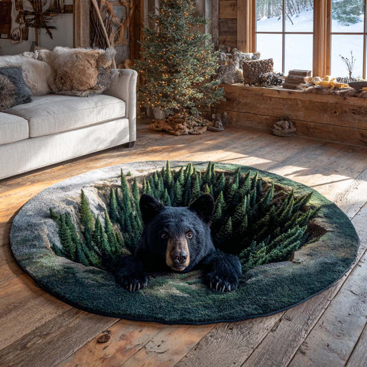 Evergreen Hollow Round Carpet NCU0XD1375