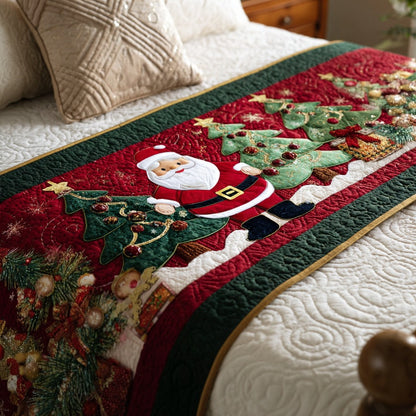 Evergreen Joy Quilted Bed Runner NCU0TV681