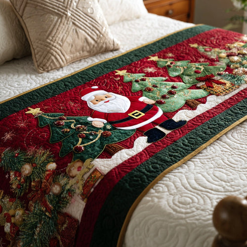 Evergreen Joy Quilted Bed Runner NCU0TV681