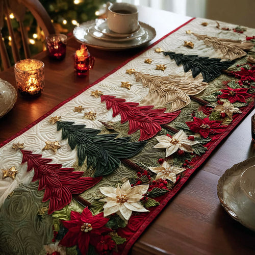 Evergreen Lane Quilted Table Runner NCU0DK11546