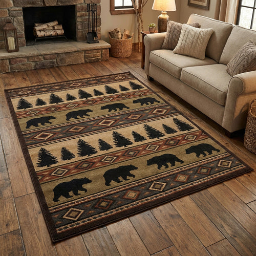 Evergreen Path Area Rug NCU0TV1643