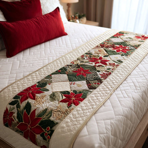 Evergreen Spark Quilted Bed Runner NCU0PT8983