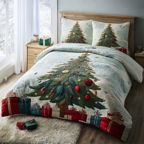 Evergreen Star 3-Piece Quilted Bedding Set NCU0DK11302