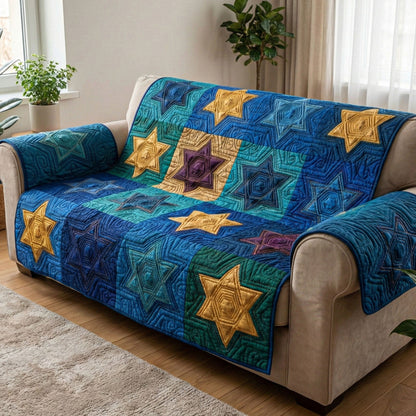 Everlasting Star Quilted Sofa Cover NCU0NT12170