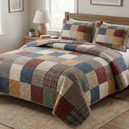 Everyday Cozy 3-Piece Quilted Bedding Set NCU0NT11985