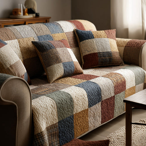 Everyday Cozy Quilted Sofa Cover NCU0NT11985