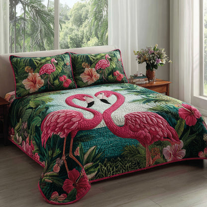 Exotic Duo 3-Piece Quilted Bedding Set NCU0VL3524