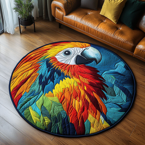 Exotic Flyer Quilted Round Mat NCU0DK4710