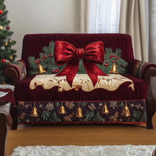 Fa La La Quilted Sofa Cover NCU0NT10754