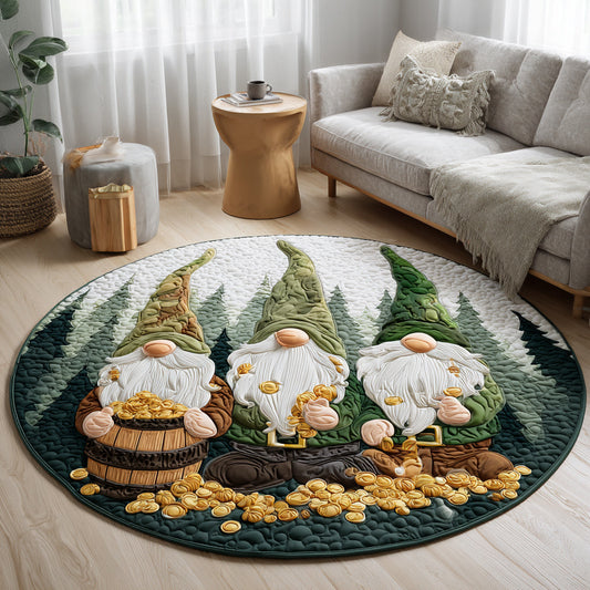 Fables of Folklore Quilted Round Mat NCU0HH1700
