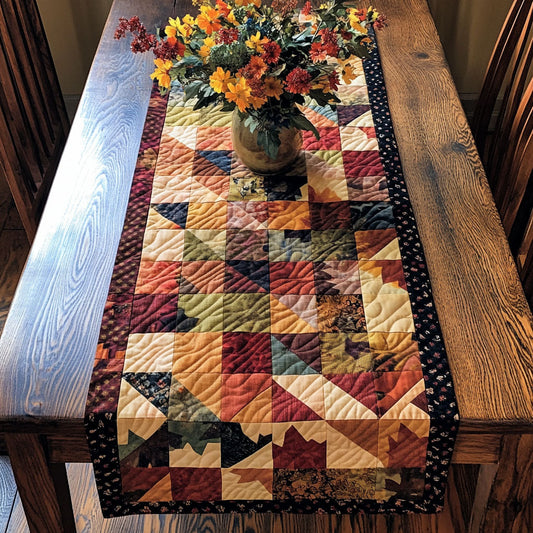 Fading Sunlight Quilted Table Runner NCU0PT7806
