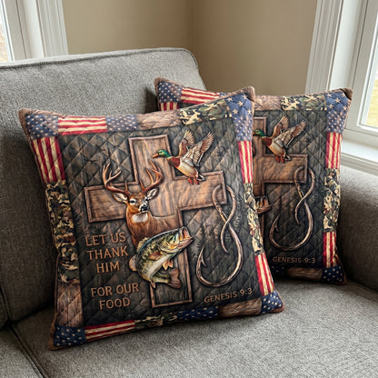 Faith And Field Quilted Pillow Case NCU0DV9748