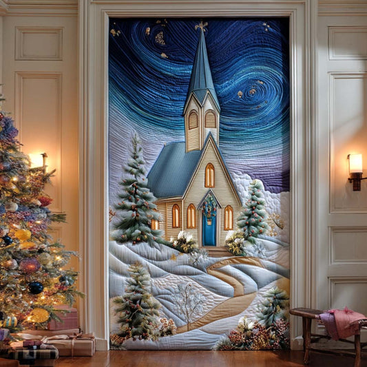 Faith Church Quilted Door Cover NCU0NT11492