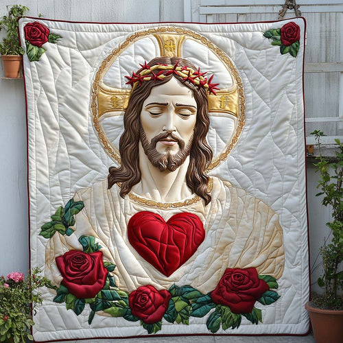 Faith Over Fear Quilted Blanket NCU0NT7768