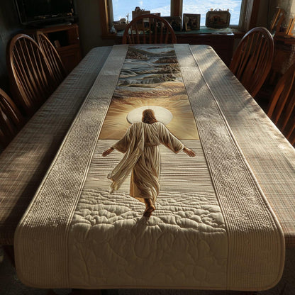 Faith Path Quilted Table Runner NCU0DV9145
