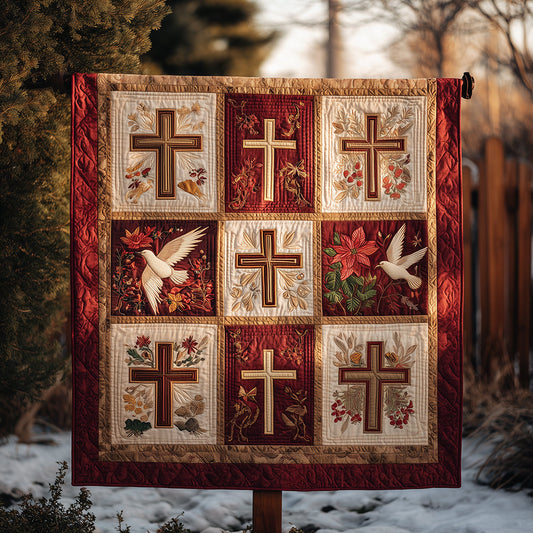 Faithful Glow Quilted Blanket NCU0TH3456