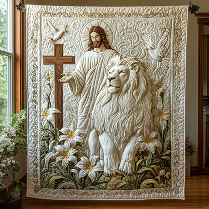 Faithful Guardian Quilted Blanket NCU0DV6464