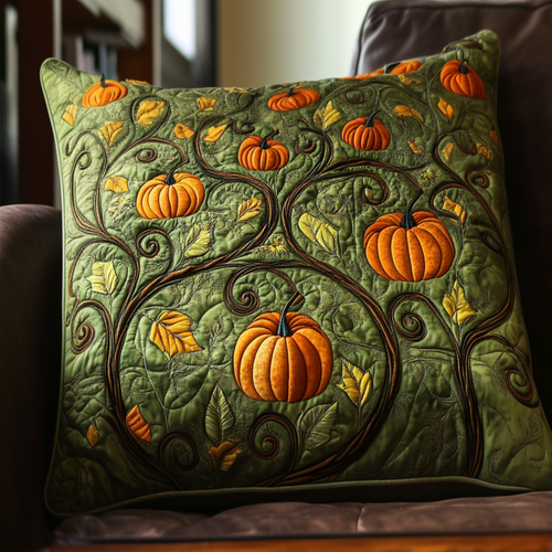 Fall Garden Path Quilted Pillow Case NCU0NT8871