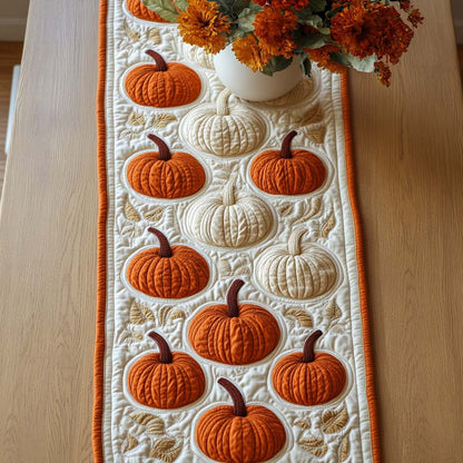 Fall Cozy Haven Quilted Table Runner NCU0NT8390