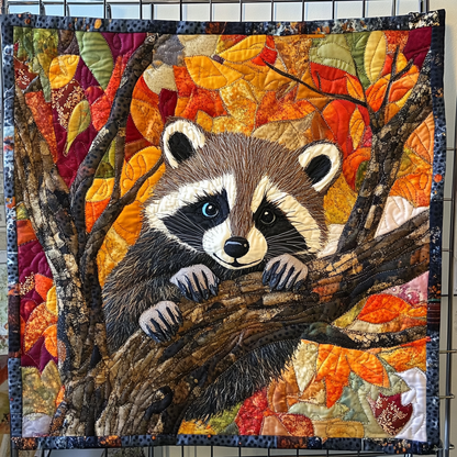 Fall Forest Friend Quilted Blanket NCU0DK463