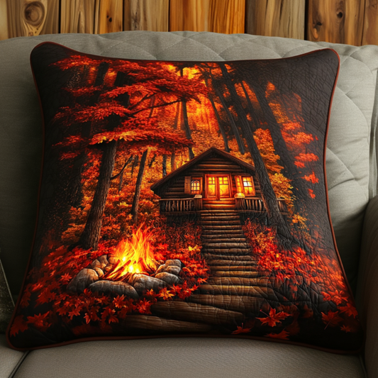Fall Glow Quilted Pillow Case NCU0NT9306