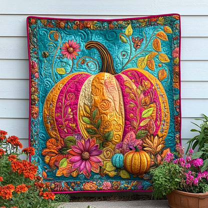 Fall Harvest Glow Quilted Blanket NCU0NT8418