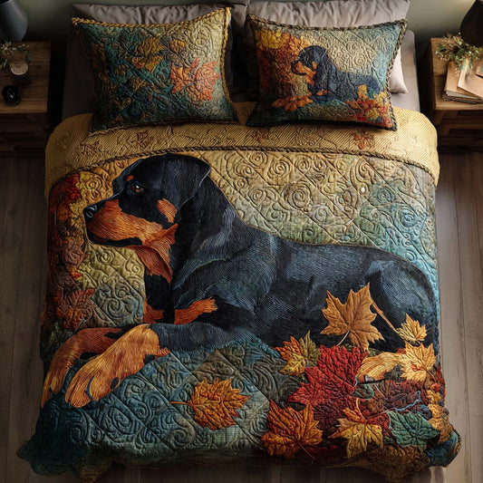 Fall Protector 3-Piece Quilted Bedding Set NCU0NT9079