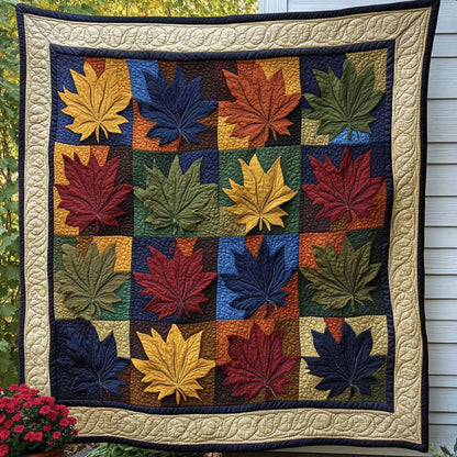 Fall Whisper Trail Quilted Blanket NCU0NT8420