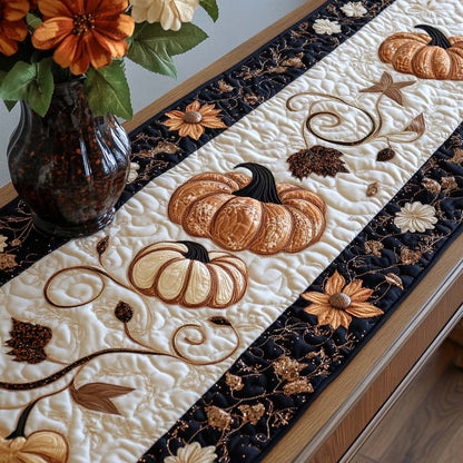 Fall Quilted Table Runner NCU0VT207