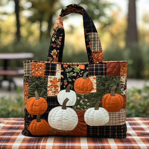 Fall Whispers Quilted Tote Bag NCU0DV6951