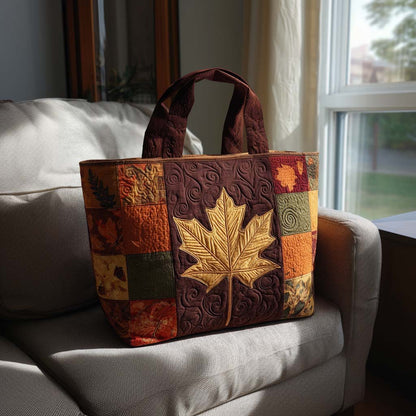 Fall Whispers Quilted Tote Bag NCU0NT9042