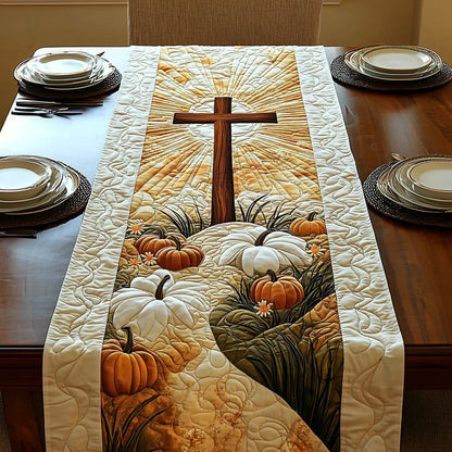 Fall for Jesus Quilted Table Runner NCU0DV6342
